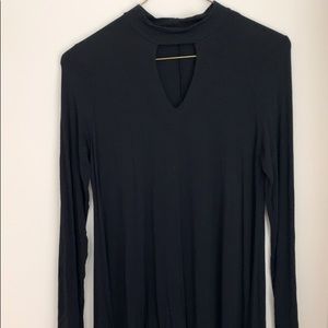 Black long sleeve dress